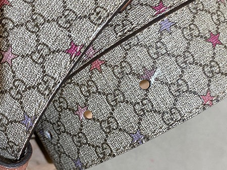 Gucci Multicolor GG Monogram Supreme Star Print Belt 38-Belt-Gucci-The Closet Egypt