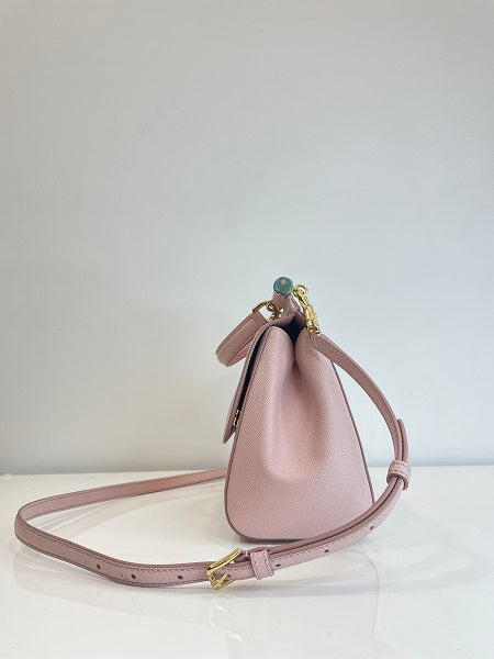 Dolce & Gabbana Pink Rose Sicily Medium Bag-handbag-Dolce & Gabbana-The Closet Egypt