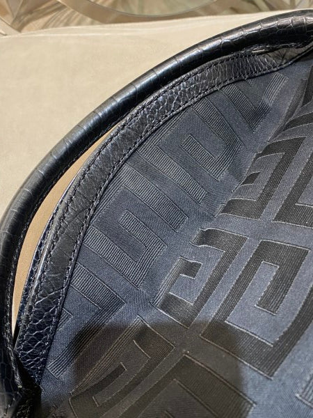 Givenchy Black Monogram Satchel Bag-handbag-Givenchy-The Closet Egypt