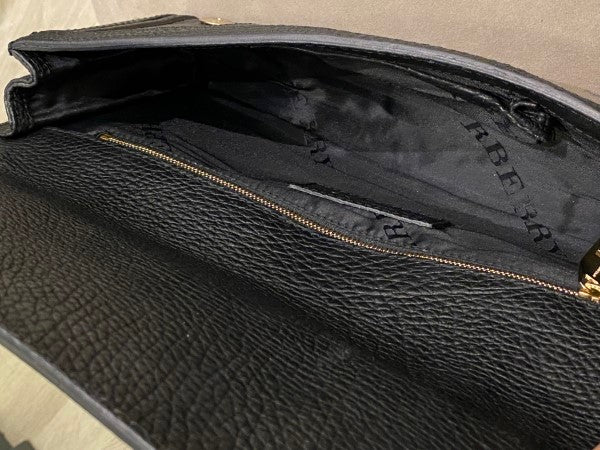 Burberry Black Clutch-Clutch-Burberry-The Closet Egypt