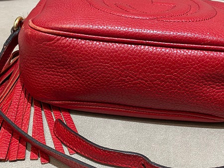 Gucci Red Soho Crossbody Bag-handbag-Gucci-The Closet Egypt