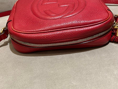 Gucci Red Soho Crossbody Bag-handbag-Gucci-The Closet Egypt