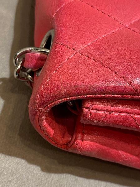 Chanel Fuchsia Classic Flap Bag-handbag-Chanel-The Closet Egypt