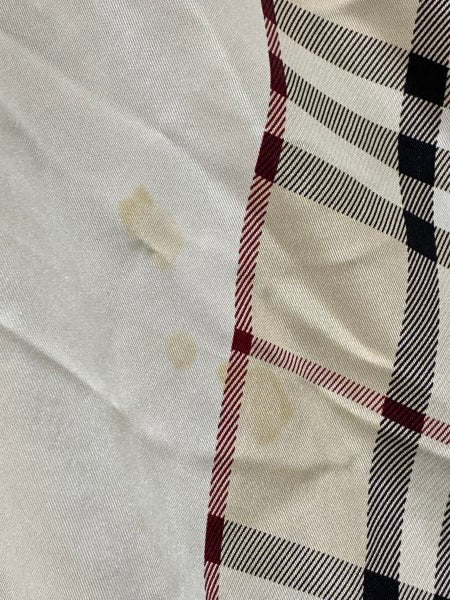 Burberry Bicolor Haymarket Square Silk Scarf-Scarf-Burberry-The Closet Egypt