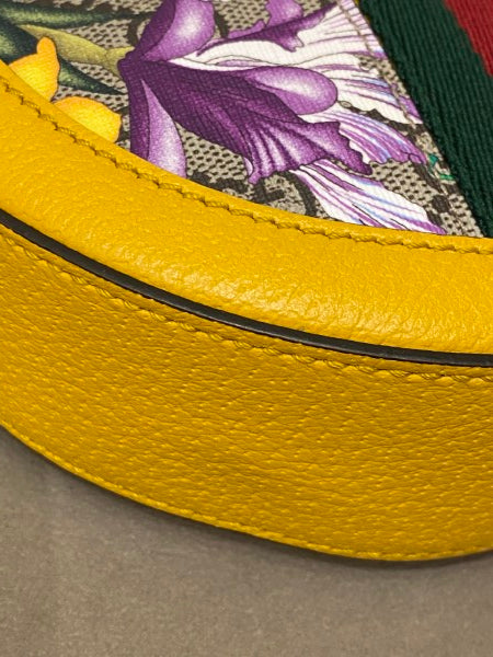 Gucci Multicolor GG Supreme Round Flora Ophidia Crossbody Bag-handbag-Gucci-The Closet Egypt