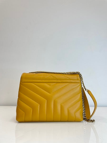 YSL Yellow Loulou Small Bag-handbag-YSL-The Closet Egypt