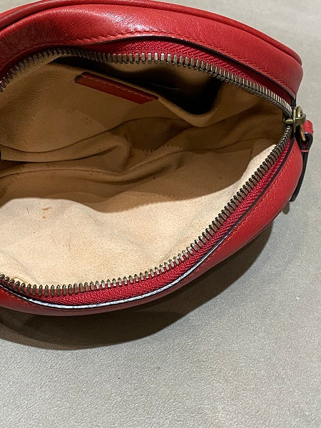 Gucci Red GG Marmont Belt Bag-Belt Bag-Gucci-The Closet Egypt