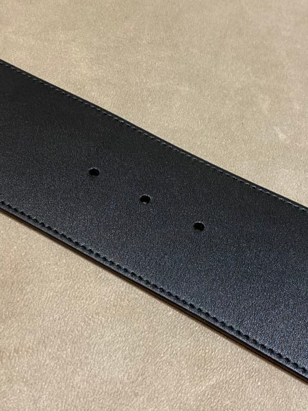 Gucci Black Double G Pearl Belt 34-Belt-Gucci-The Closet Egypt