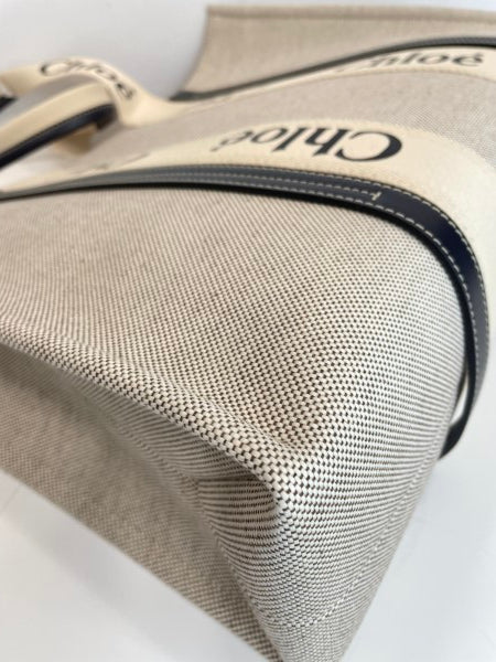 Chloe Bicolor Tote Woody Large Bag-handbag-Chloe-The Closet Egypt