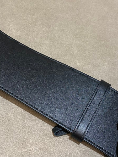 Gucci Black Double G Pearl Belt 34-Belt-Gucci-The Closet Egypt