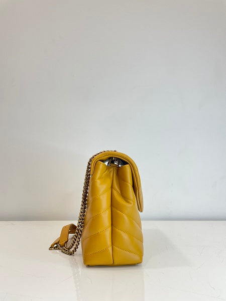YSL Yellow Loulou Small Bag-handbag-YSL-The Closet Egypt