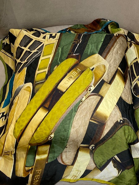 Fendi Multicolor Scarf-Scarf-Fendi-The Closet Egypt