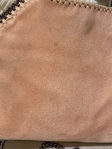 Stella Mccartney Powder Pink Falabella Crossbody Small Bag-handbag-Stella Mccartney-The Closet Egypt