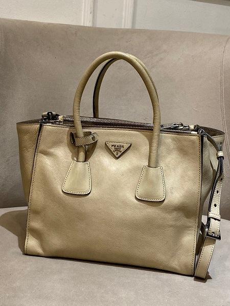 Prada Grey Shoulder Bag-handbag-Prada-The Closet Egypt