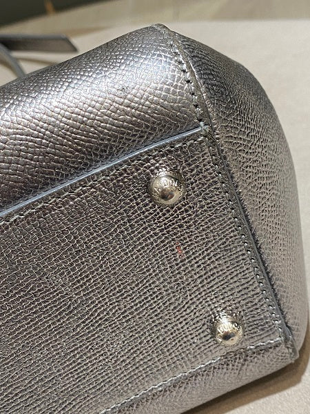 Dolce & Gabbana Silver Sicily Medium Bag-handbag-Dolce & Gabbana-The Closet Egypt