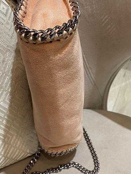 Stella Mccartney Powder Pink Falabella Crossbody Small Bag-handbag-Stella Mccartney-The Closet Egypt