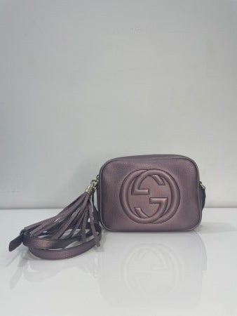 Gucci Purple GG Soho Crossbody Bag-handbag-Gucci-The Closet Egypt
