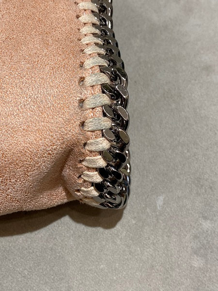 Stella Mccartney Powder Pink Falabella Crossbody Small Bag-handbag-Stella Mccartney-The Closet Egypt