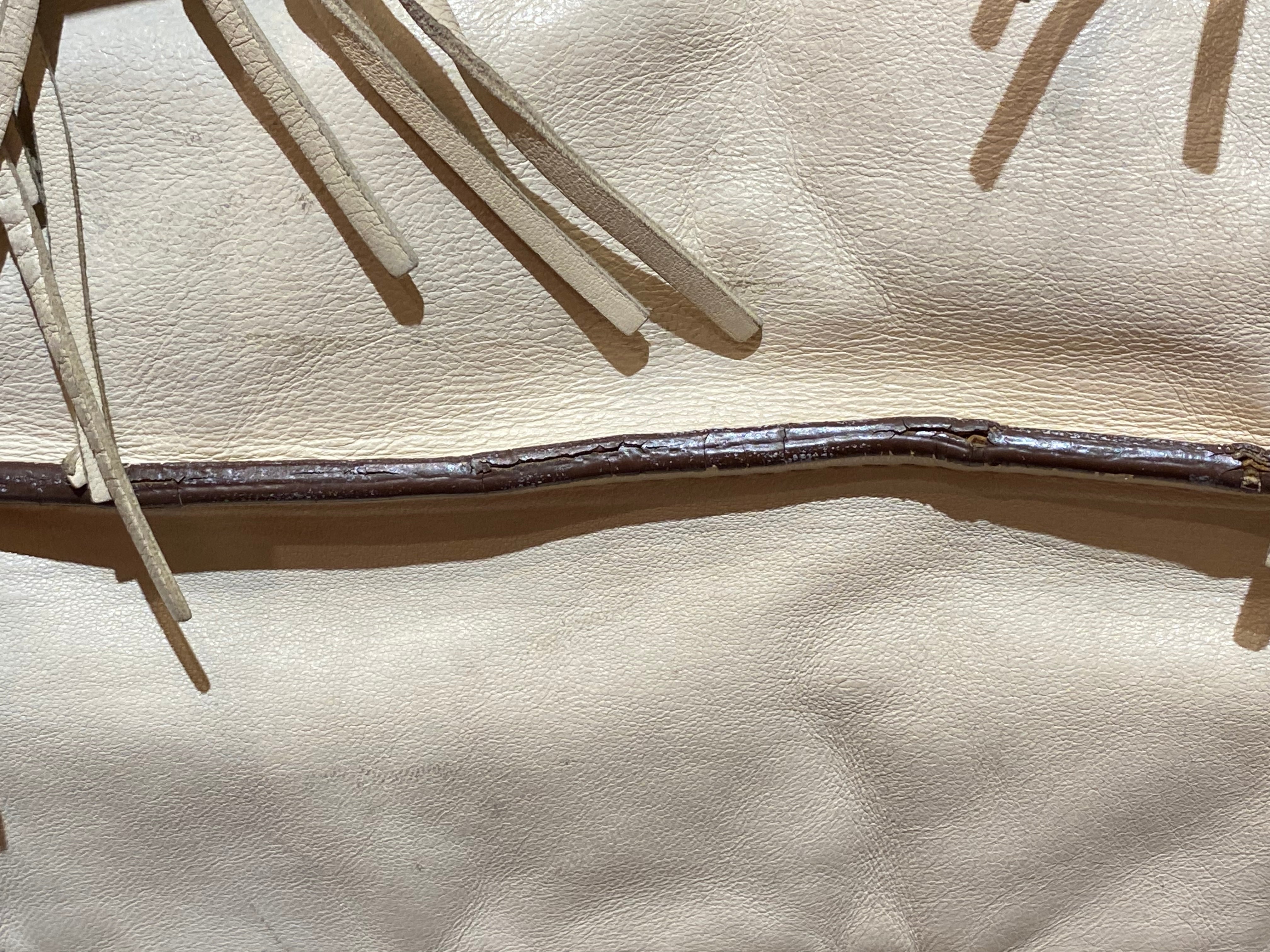 Prada Beige Fringe Tote Bag-handbag-Prada-The Closet Egypt