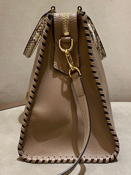 Louis Vuitton Python Very Zip Shoulder Bag-handbag-Louis Vuitton-The Closet Egypt