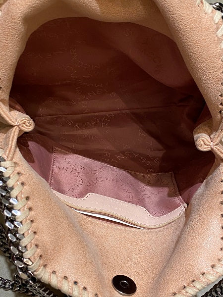 Stella Mccartney Powder Pink Falabella Crossbody Small Bag-handbag-Stella Mccartney-The Closet Egypt