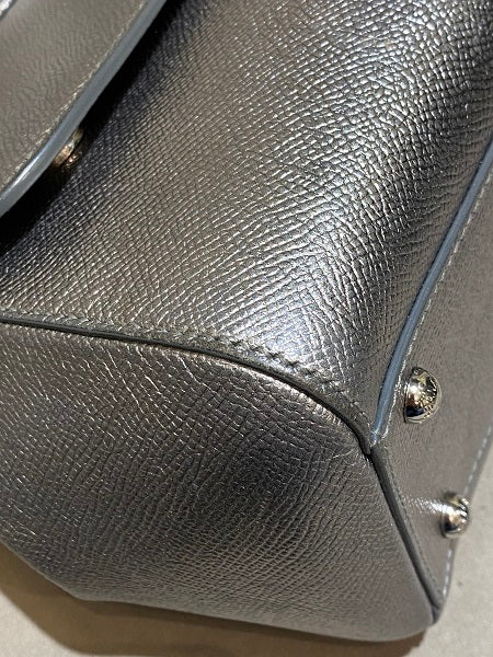 Dolce & Gabbana Silver Sicily Medium Bag-handbag-Dolce & Gabbana-The Closet Egypt