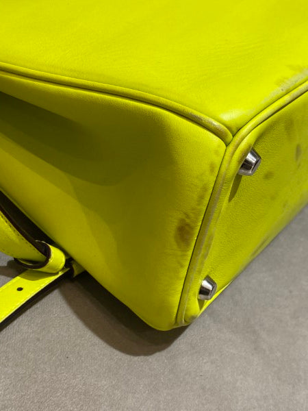 Christian Dior Neon Green Diorissimo Medium Bag-handbag-Christian Dior-The Closet Egypt