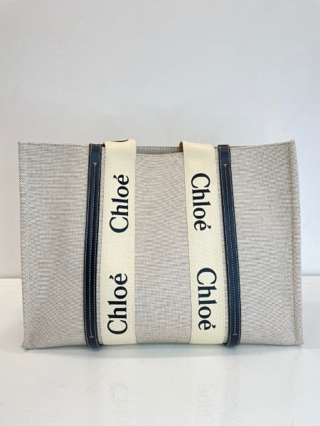 Chloe Bicolor Tote Woody Large Bag-handbag-Chloe-The Closet Egypt