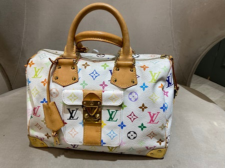 Louis Vuitton White Multicolor Bag-handbag-Louis Vuitton-The Closet Egypt
