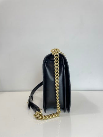 Chanel Black Le Boy Large Bag-handbag-Chanel-The Closet Egypt
