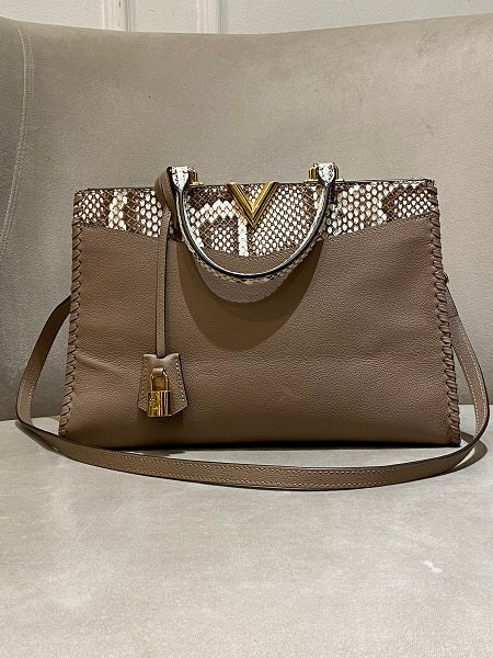 Louis Vuitton Python Very Zip Shoulder Bag-handbag-Louis Vuitton-The Closet Egypt