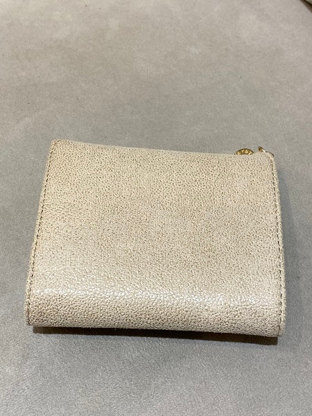 Stella Mccartney Beige Falabella Small Wallet-wallet-Stella Mccartney-The Closet Egypt