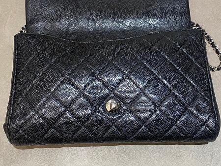 Chanel Black Quilted Chain Clutch-handbag-Chanel-The Closet Egypt