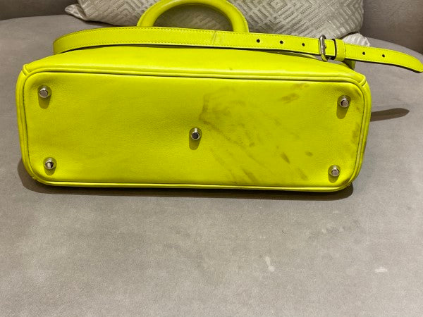 Christian Dior Neon Green Diorissimo Medium Bag-handbag-Christian Dior-The Closet Egypt