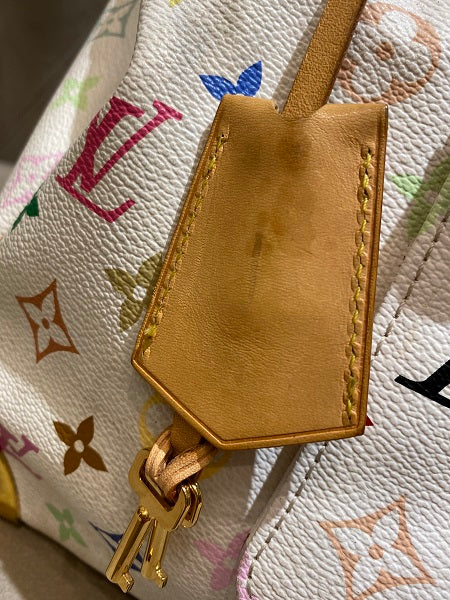 Louis Vuitton White Multicolor Bag-handbag-Louis Vuitton-The Closet Egypt