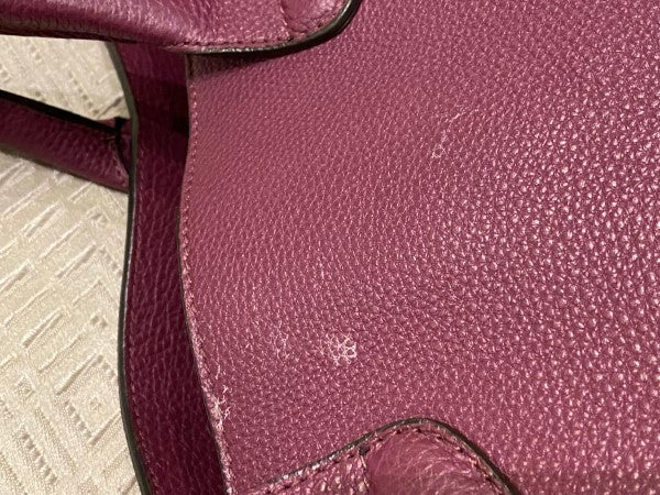 Burberry Burgundy Banner Bag-handbag-Burberry-The Closet Egypt