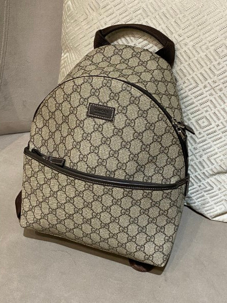 Gucci Bicolor GG Supreme Backpack Bag