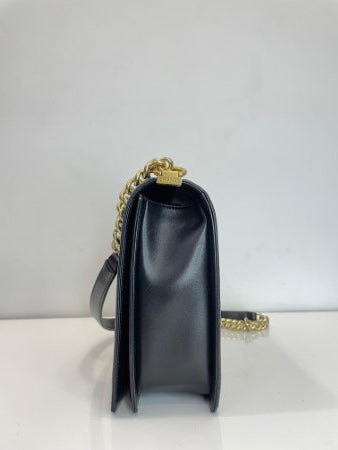 Chanel Black Le Boy Large Bag-handbag-Chanel-The Closet Egypt