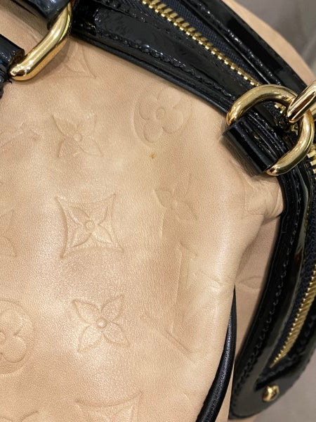 Louis Vuitton Ivory Monogram Embossed Limited Edition Stephen Bag