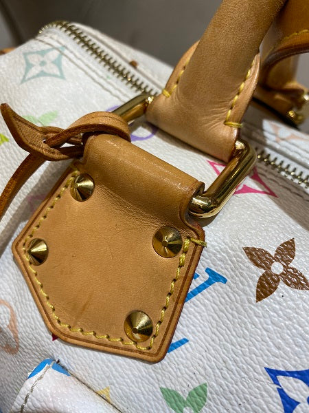 Louis Vuitton White Multicolor Bag-handbag-Louis Vuitton-The Closet Egypt