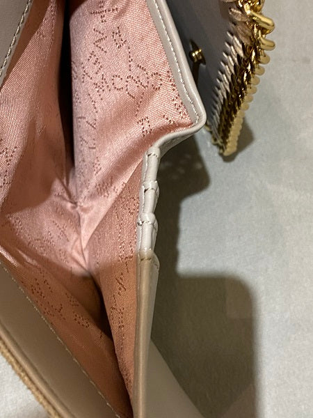 Stella Mccartney Beige Falabella Small Wallet-wallet-Stella Mccartney-The Closet Egypt