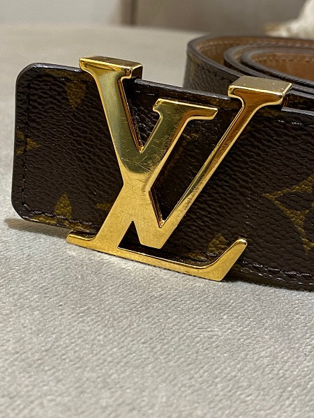 Louis Vuitton Monogram Initiales Belt 36-Belt-Louis Vuitton-The Closet Egypt