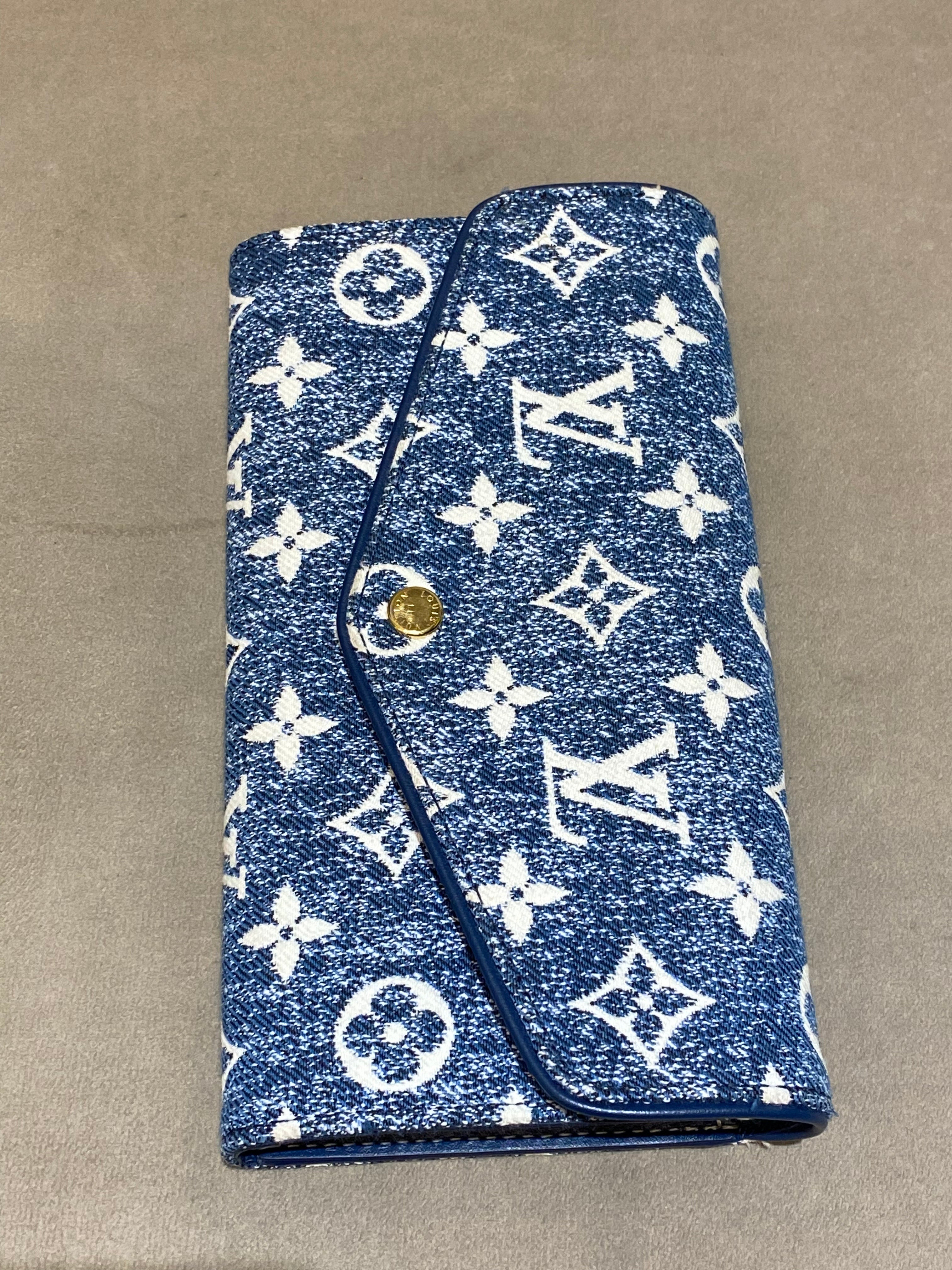 Louis Vuitton Denim Wallet-wallet-Louis Vuitton-The Closet Egypt