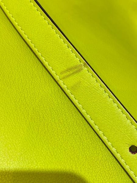 Christian Dior Neon Green Diorissimo Medium Bag-handbag-Christian Dior-The Closet Egypt