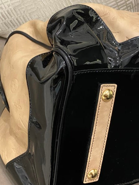 Louis Vuitton Ivory Monogram Embossed Limited Edition Stephen Bag