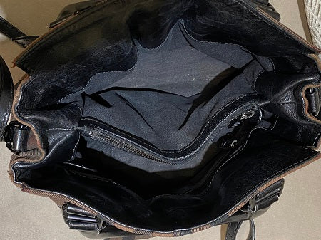 Burberry Bicolor Haymarket Bag-handbag-Burberry-The Closet Egypt