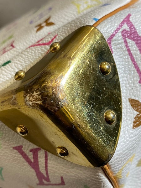 Louis Vuitton White Multicolor Bag-handbag-Louis Vuitton-The Closet Egypt