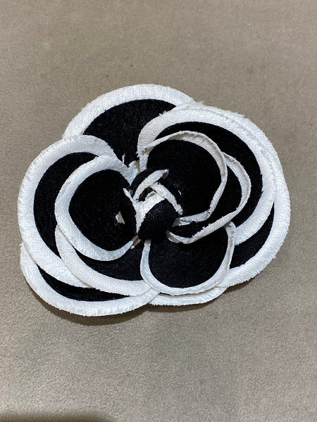 Chanel Bicolor Camellia Brooch-Brooch-Chanel-The Closet Egypt