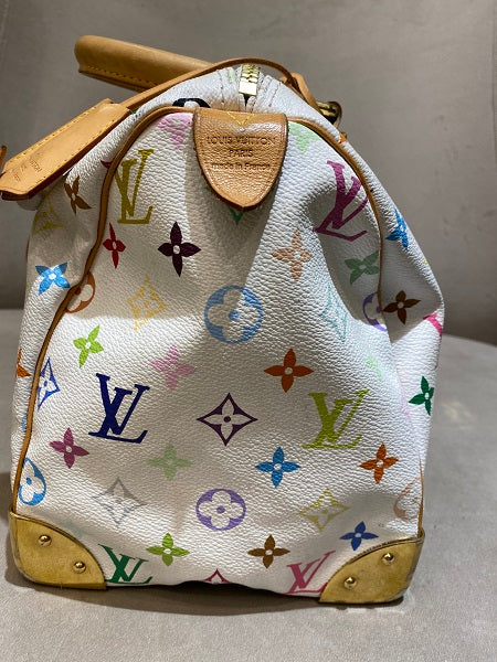 Louis Vuitton White Multicolor Bag-handbag-Louis Vuitton-The Closet Egypt