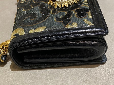 Dolce & Gabbana Black Devotion Bag-handbag-Dolce & Gabbana-The Closet Egypt